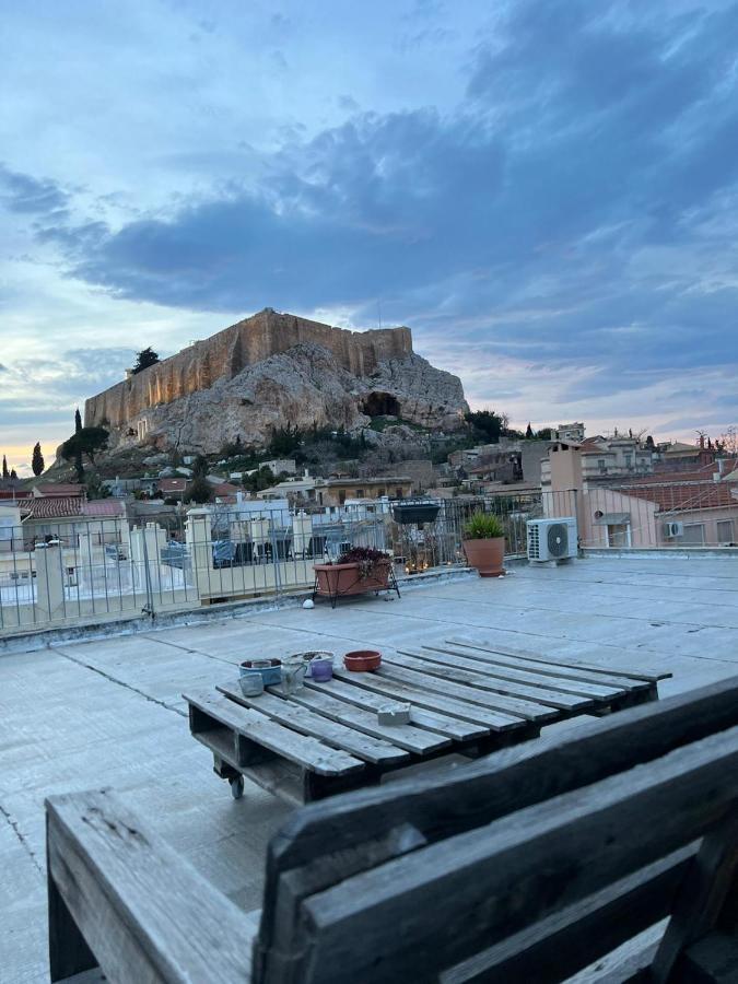 Plaka With Acropolis Rooftop View Access Atena Exterior foto