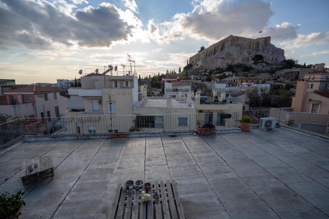 Plaka With Acropolis Rooftop View Access Atena Exterior foto